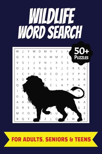 Wildlife Adult Word Search Puzzle Book: Wildlife Word Search Puzzle Book: Word Searches with Easy to Read Print about wildlife, nature, animals and ... | Gift for Vacations, Holidays and Free Times von Independently published