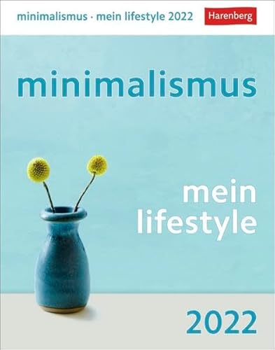 minimalismus – mein lifestyle Wissenskalender von Harenberg