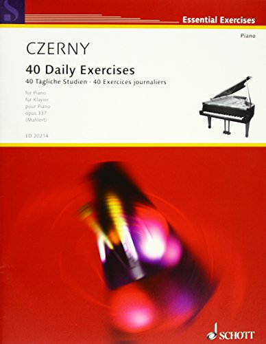 Exercices journaliers (40) Op.337 --- Piano