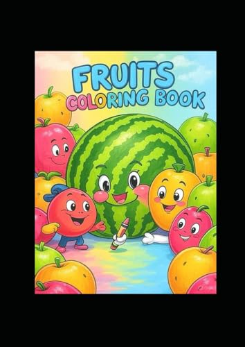 Fruits Coloring Book: Kids von Independently published