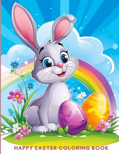 Happy Easter coloring book for 1-5 von Independently published