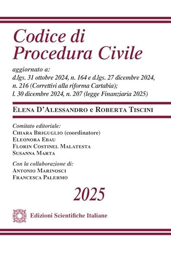 Codice di procedura civile 2025 Codice di procedura civile 2025 von Edizioni Scientifiche Italiane