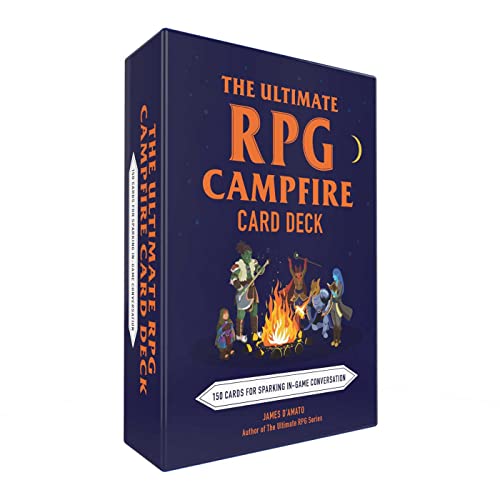 The Ultimate RPG Campfire Card Deck: 150 Cards for Sparking In-Game Conversation (Ultimate Role Playing Game Series) von Adams Media
