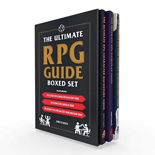 The Ultimate RPG Guide Boxed Set: Featuring The Ultimate RPG Character Backstory Guide, The Ultimate RPG Gameplay Guide, and The Ultimate RPG Game ... Guide (Ultimate Role Playing Game Series) von Adams Media