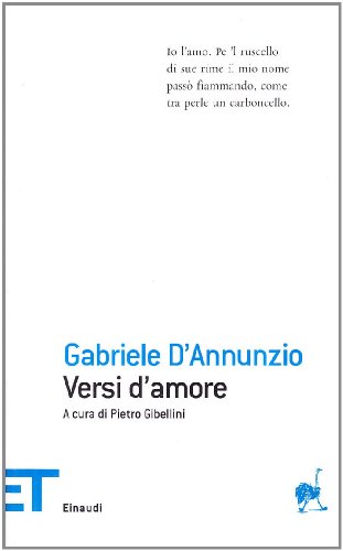 Versi d'amore (Einaudi tascabili. Poesia, Band 288)