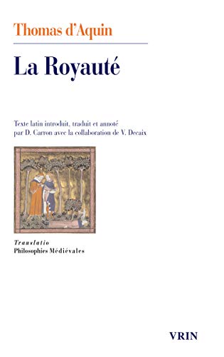 LA ROYAUTE AU ROI DE CHYPRE (Translatio: Philosophies Medievales) von Librarie Philosophique J. Vrin