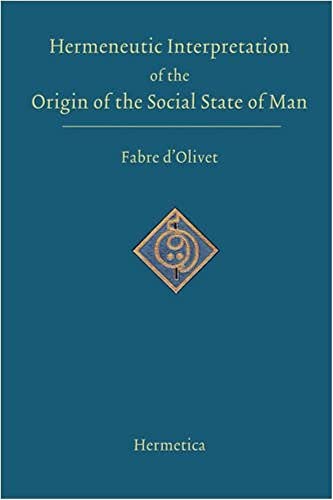 Hermeneutic Interpretation of the Origin of the Social State of Man