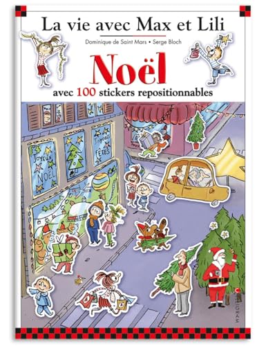 NOEL AVEC MAX ET LILI LIVRE STICKERS