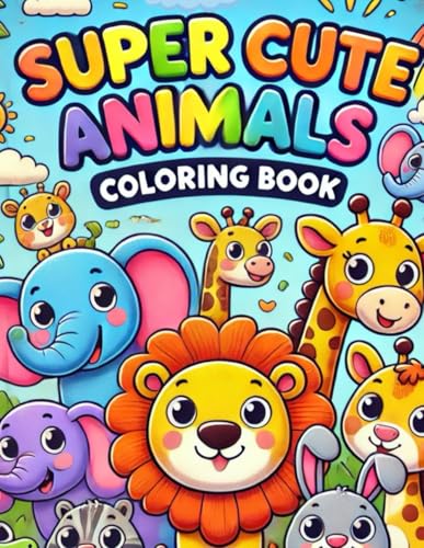 My First Animal Coloring Book for Kids Ages 3-5 | Fun and Simple Big Animal Designs for Toddlers & Preschoolers von Independently published