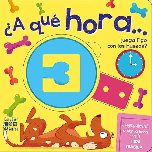 ¿A QUÉ HORA... (LUPA MÁGICA, Band 1) von ESTUDIO DIDÁCTICO