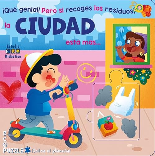 LA CIUDAD ESTA MÁS... (ECO PUZLE, Band 2) von ESTUDIO DIDÁCTICO