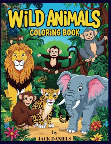 the animal coloring book von Independently published