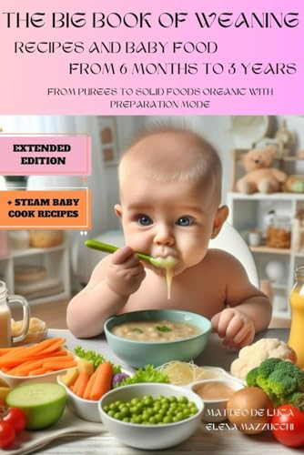 The Big Cookbook For Baby-Led Weaning: A Natural Way to Grow Happy Together. From Purees (6 Months) to Solid Foods (up to 3 Years) all Organic von Independently published