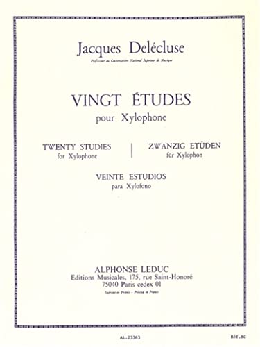 20 ETUDES XYLOPHONE