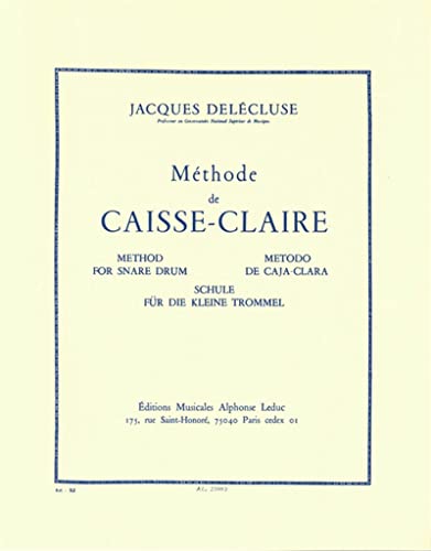 METHODE DE CAISSE-CLAIRE von Alphonse Leduc