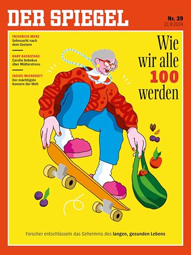 DER SPIEGEL 39/2024 "Wie wir alle 100 werden" DER SPIEGEL 39/2024 "Wie wir alle 100 werden"