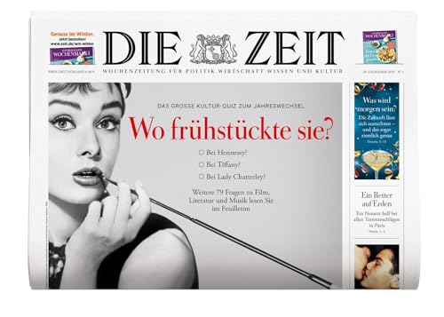 DIE ZEIT 1/2024 "Wo frühstückte sie?" DIE ZEIT 1/2024 "Wo frühstückte sie?"