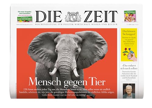 DIE ZEIT 16/2024 "Mensch gegen Tier" DIE ZEIT 16/2024 "Mensch gegen Tier"