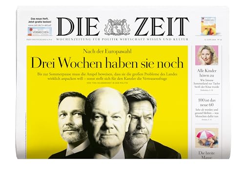 DIE ZEIT 26/2024 "Drei Wochen haben sie noch" DIE ZEIT 26/2024 "Drei Wochen haben sie noch"