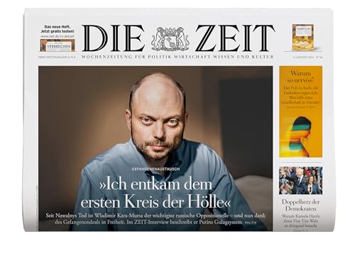 DIE ZEIT 34/2024 "Ich entkam dem ersten Kreis der Hölle/ Y schlägt X/ Krise, welche Krise?" DIE ZEIT 34/2024 "Ich entkam dem ersten Kreis der Hölle/ Y schlägt X/ Krise, welche Krise?"