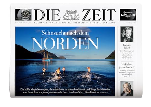 DIE ZEIT 35/2024 "Sehnsucht nach dem Norden/ Die Macht, die lacht/ Gut erkannt" DIE ZEIT 35/2024 "Sehnsucht nach dem Norden/ Die Macht, die lacht/ Gut erkannt"