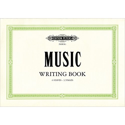 Peters Music Writing Book