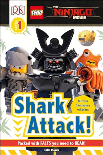 DK Readers L1: The LEGO® NINJAGO® MOVIE : Shark Attack! (DK Readers Level 1)