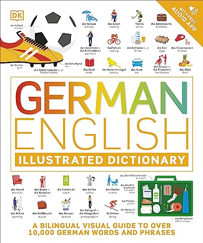 German English Illustrated Dictionary: A Bilingual Visual Guide to Over 10,000 German Words and Phrases von DK