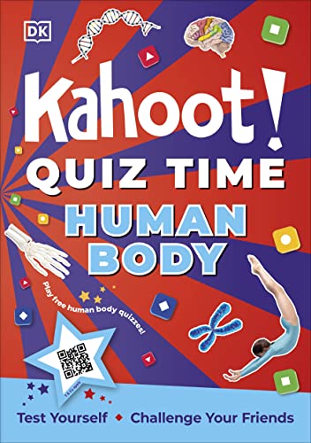 Kahoot! Quiz Time Human Body: 250 Trivia Questions (with QR Codes Inside for 150 Interactive Bonus Questions) – Educational Kids Quiz Book