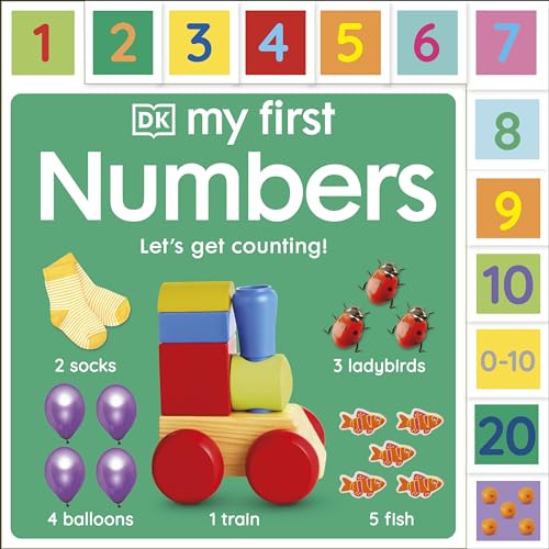 My First Numbers: Let's Get Counting! (My First Tabbed Board Book)