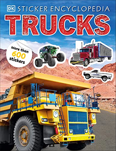 Sticker Encyclopedia Trucks (Sticker Encyclopedias)