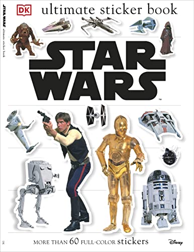 Ultimate Sticker Book: Star Wars: More Than 60 Reusable Full-Color Stickers