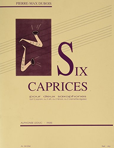 6 CAPRICES 2 SAXOPHONES