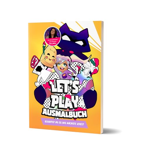 Let's Play Ausmalbuch: Schaffst du es ins nächste Level? von DaDania