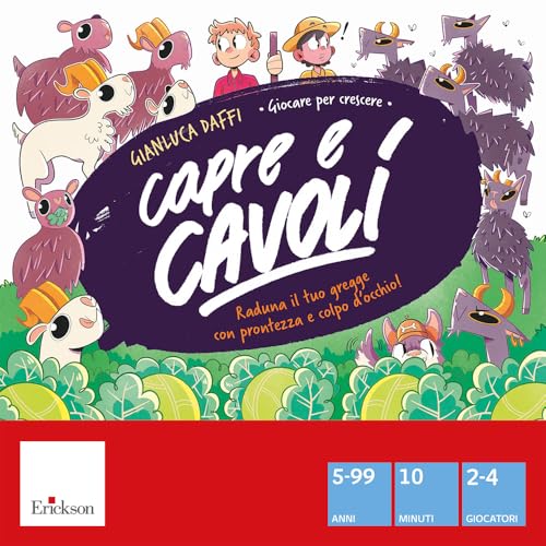 Capre e cavoli. Raduna il tuo gregge con prontezza e colpo d'occhio (Giochi educativi) von Erickson
