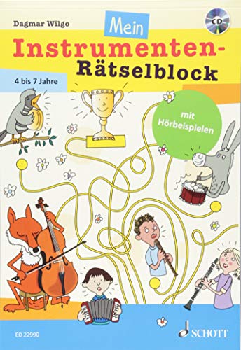 Mein Instrumenten-Rätselblock: Ausgabe mit CD (Rätselblöcke) Mein Instrumenten-Rätselblock: Ausgabe mit CD (Rätselblöcke)