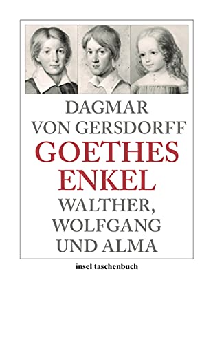 Goethes Enkel: Walther, Wolfgang und Alma (insel taschenbuch) von Insel Verlag