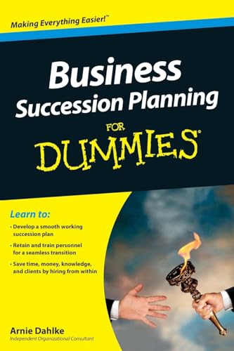 Business Succession Planning FD (For Dummies Series) von For Dummies