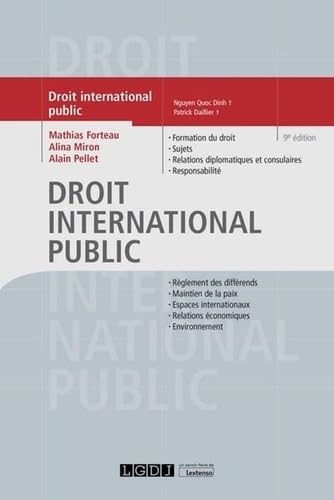 Droit international public (2022)