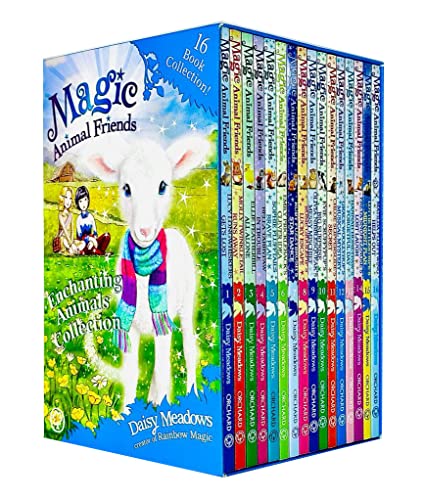 Magic Animal Friends Enchanted Animals Collection 16 Books Box Set by Daisy Meadows (Series 1 - 4)