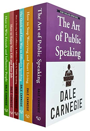 Dale Carnegie Collection 6-Bücher-Set (Die Kunst des öffentlichen Redens, Wie Sie aufhören, sich Sorgen zu machen und zu leben, Der schnelle und einfache Weg zu effektivem Reden, Wie Sie Ihr Leben un