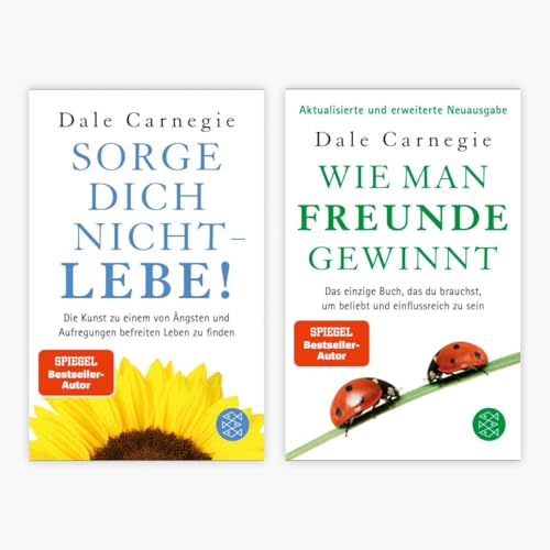 Sorge Dich nicht - Lebe! & Wie man Freunde gewinnt + 1 exklusives Postkartenset