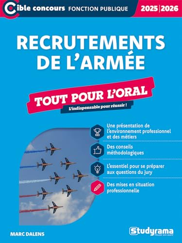 Recrutements de l’armée –?Tout pour l’oral (Édition 2025-2026) von STUDYRAMA