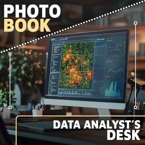 Data Analyst’s Desk Photo Book: Capturing Analytics Workspace with 40 Stunning Images for Inspiration and Efficiency von Independently published
