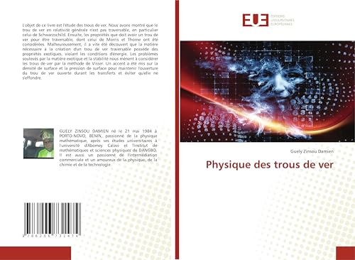 Physique des trous de ver von Éditions universitaires européennes