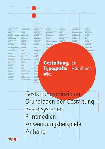 Gestaltung, Typografie etc.: Ein Handbuch