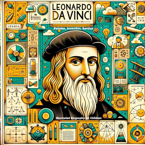 Leonardo da Vinci: Illustrated Biography for Children: Painter, Inventor, Genius (Illustrated Biographies for Children) von Independently published