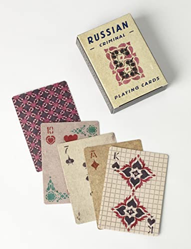 Russian Criminal Playing Cards: Deck of 54 Playing Cards von Fuel