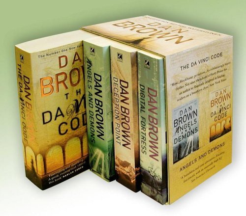 Dan Brown Boxed Set: "Digital Fortress", "Deception Point", "Angels and Demons", "The Da Vinci Code"