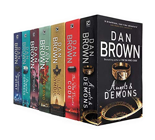 Corgi Robert Langdon Series Collection 7 Bücher Set von Dan Brown Angels And Demons, The Da Vinci Code, The Lost Symbol, Inferno, Origin, Digital Fortress, Deception Point